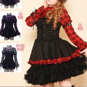 BodyLine Lolita cosplay mini dress. Kawaii
